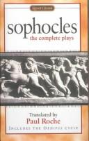 Cover of: Sophocles by E. A. Sophocles