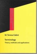 Cover of: Terminology by M. Teresa Cabre