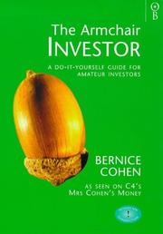 The Armchair Investor by Bernice Cohen