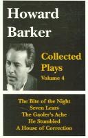 Cover of: Howard Barker by Howard Barker, Howard Barker