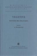 Cover of: Epitoma Rei Militaris by Flavius Vegetius Renatus
