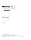 Front cover of Mosaic II by Brenda Wegmann