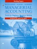 Cover of: Managerial Accounting by Jerry J. Weygandt, Donald E. Kieso, Paul D. Kimmel