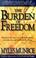 Cover of: Burden of Freedom