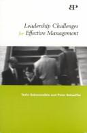 Cover of: Leadership Challenges for Effective Management by Tesfa G. Gebremedhin, Peter V. Schaeffer, T. Gebremedhin, P. Schaeffer