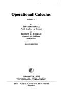 Cover of: Operational Calculus (International Series in Monographs in Pure and Applied Mathematics) | Jan MikusiЕ„ski