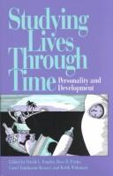 Cover of: Studying Lives Through Time: Personality and Development