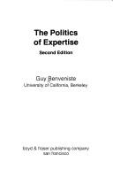 Cover of: The politics of expertise
