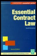 Cover of: Essential Contract Law (Essential)