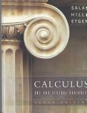 Cover of: Calculus, Textbook and Student Solutions Manual: One and Several Variables