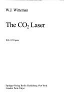 Cover of: CO2 Laser. by W.J. Witteman