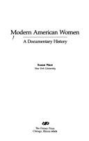 Cover of: Modern American women by Susan Ware