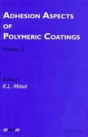 Cover of: Adhesion Aspects of Polymeric Coatings