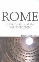 Cover of: Rome in the Bible and the Early Church