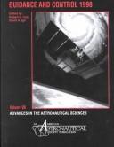 Front cover of Guidance and Control 1998 (Advances in the Astronautical Sciences) by Unknown