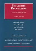 Cover of: Securities Regulation: Cases and Materials (2001 Supplement)