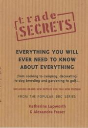 Cover of: Trade Secrets