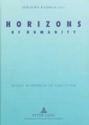 Cover of: Horizons of humanity: essays in honour of Ivan Supek