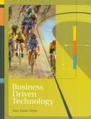 Cover of: Business Driven Technology by Stephen Haag