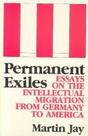 Cover of: Permanent Exiles by Martin Jay
