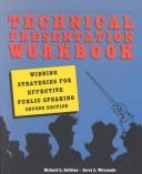 Cover of: Technical Presentation Workbook by Richard L. Sullivan, Jerry L. Wircenski