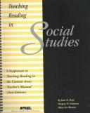 Cover of: Teaching Reading in Social Studies: A Supplement to Teaching Reading in the Content Areas Teacher's Manual (2nd Edition)
