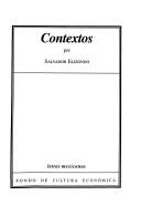 Cover of: Contextos by Salvador Elizondo