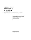 Cover of: Changing climate | National Research Council (U.S.). Carbon Dioxide Assessment Committee.