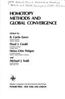 Cover of: Homotopy Methods and Global Convergence by B. Curtis Eaves