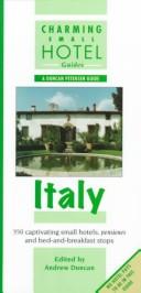 Cover of: Italy (Charming Small Hotel Guides)