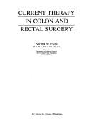 Cover of: Current Therapy in Colon and Rectal Surgery (Current Therapy) by Victor W. Fazio