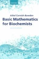 Cover of: Basic Mathematics for Biochemists