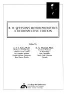 Cover of: R.H. Stetson's motor phonetics.