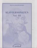 Cover of: Klaviersonaten by Franz Joseph Haydn