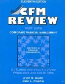 Cover of: Cfm Review by Irvin N. Gleim, Dale L. Flesher