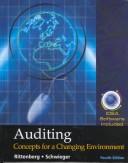 Cover of: Auditing by Larry E. Rittenberg, Bradley J. Schwieger