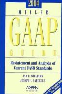 Cover of: Miller Gaap Guide 2004 by Jan R. Williams, Joseph V. Carcello