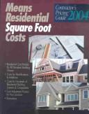 Cover of: Means Residential Square Foot Costs: Contractor's Pricing Guide 2004