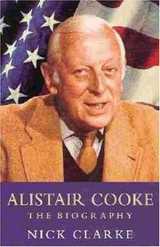 Cover of: Alistair Cooke the Biography