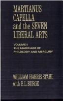 Cover of: Martianus Capella and the Seven Liberal Arts (Records of Western Civilization Series)