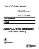 Cover of: Algebra & Trigonometry with Analytic Geometry by Earl William Swokowski