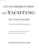 Cover of: Introduction to Yachting