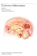 Cover of: Cavernous Malformations by Issan Awad