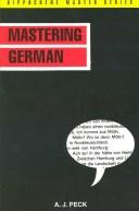 Cover of: Mastering German 1 (Hippocrene Master Series)
