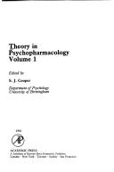 Cover of: Theory in Psychopharmacology (Theory of Psychopharmacology)