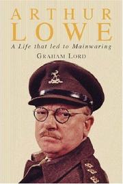 Cover of: Arthur Lowe by Graham Lord