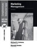 Cover of: Marketing Management, Third Edition