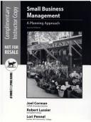 Cover of: Small Business Management by Joel Corman