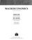 Cover of: Macroeconomics (Addison-Wesley Series in Economics)