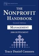 Cover of: The Nonprofit Handbook, Management, 2000 Supplement